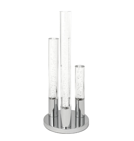 Acrylic Cylinders Table Lamp // 3 Light