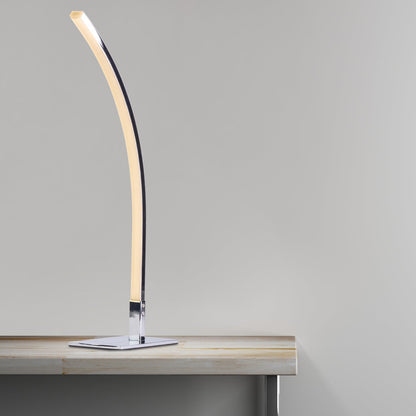 Modern Arc Design Table Lamp // Led Strip