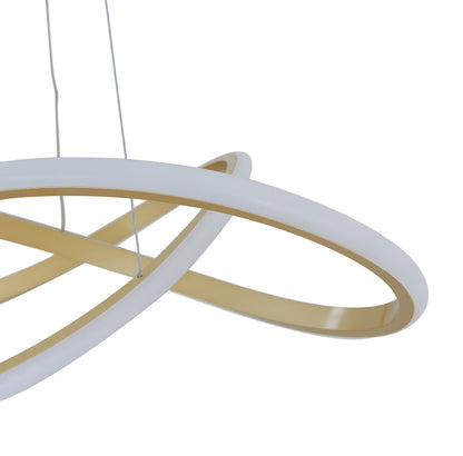 Edinburgh LED Chandelier // Gold