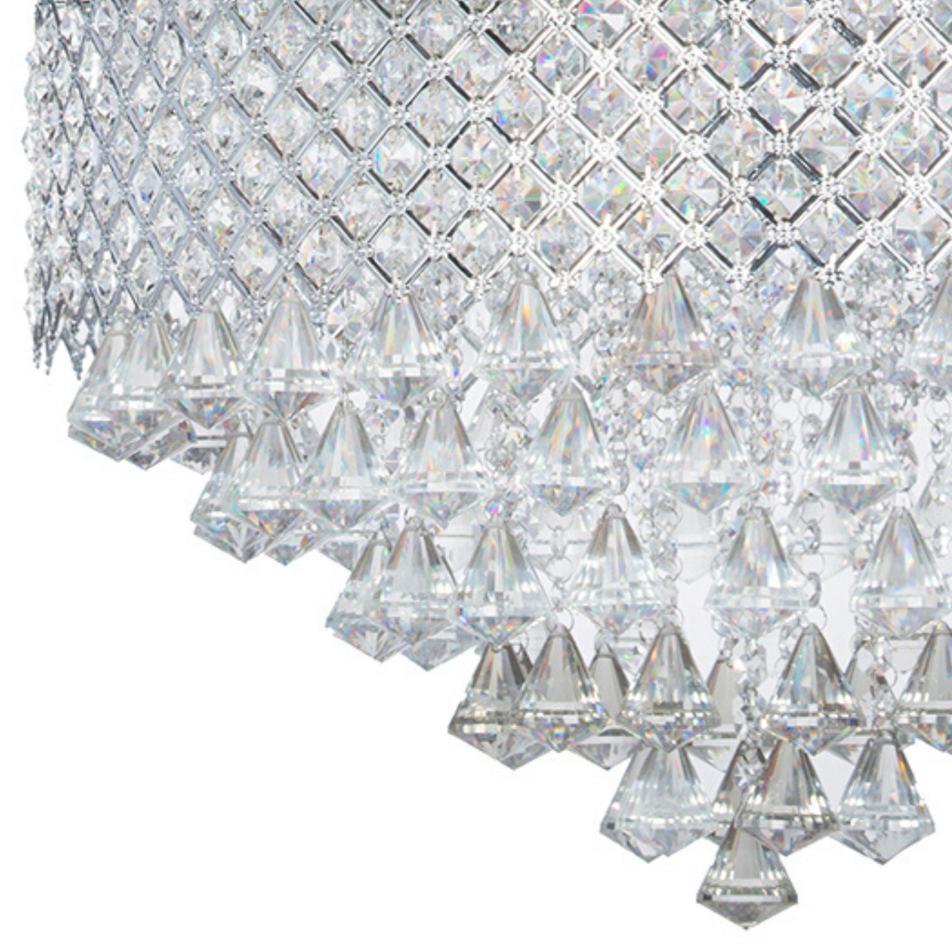 Cinderella Crystal Round Chandelier // 12 Light