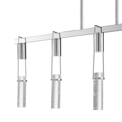 Harmony 5 Light Chandelier // Chrome