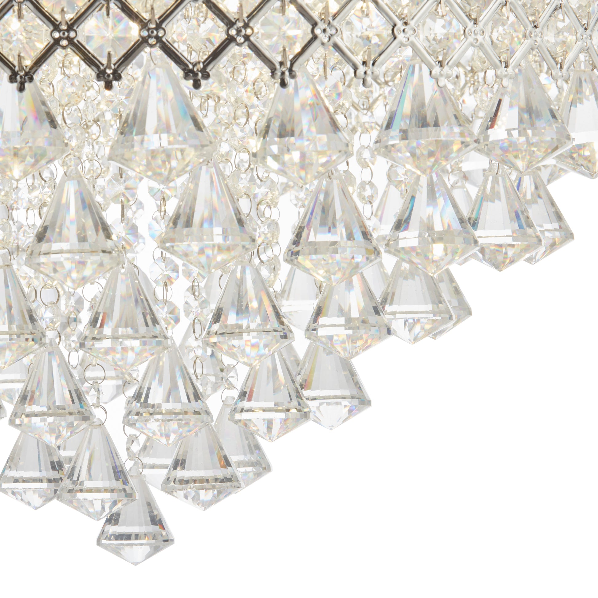 Cinderella Crystal Round Chandelier // 12 Light