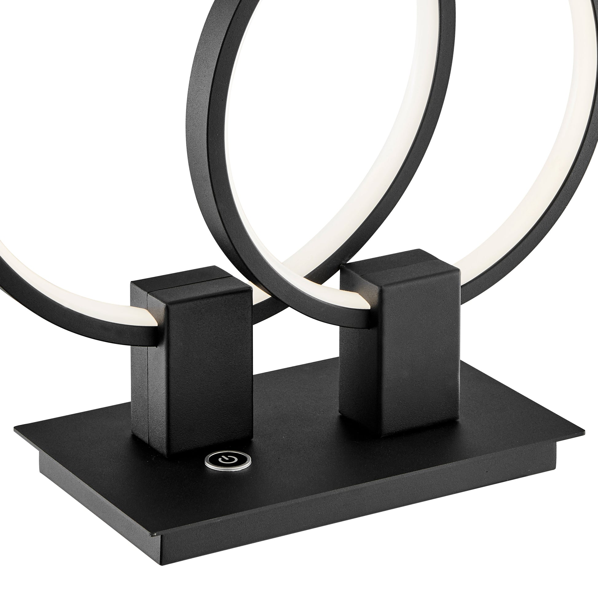 Hong Kong LED Short Table Lamp // Matte Black