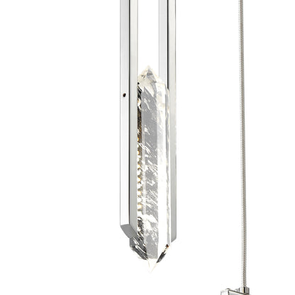 Elysian 5 Light Chandelier // Chrome