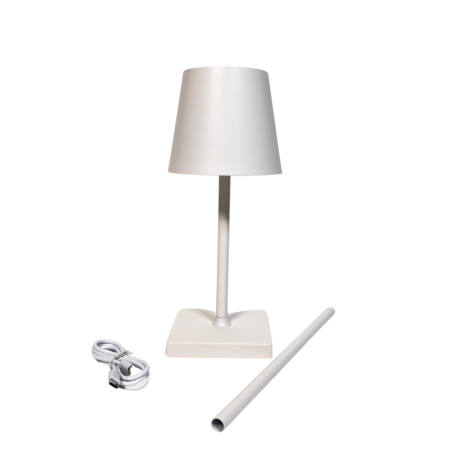 Beam Column Rechargeable Table Lamp // White